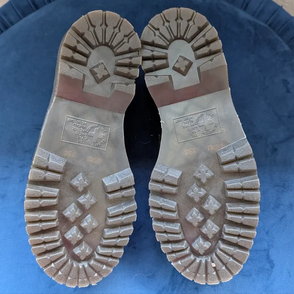 Dr. Martens Vegan Adrian Felix Platform Tassel Loafers - Black - Picture 8 of 9